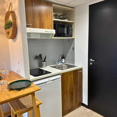 Le Montagnard - Wifi - Clim - Chaleureux Apartament *