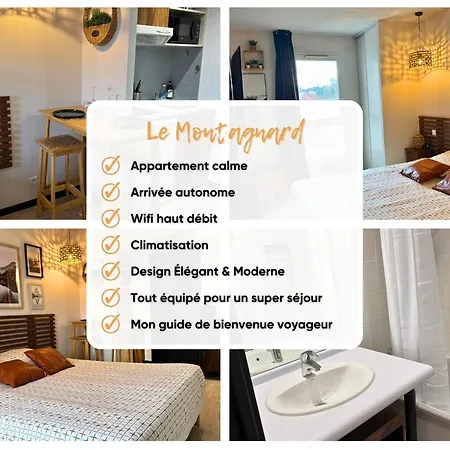 Apartmán Le Montagnard - Wifi - Clim - Chaleureux