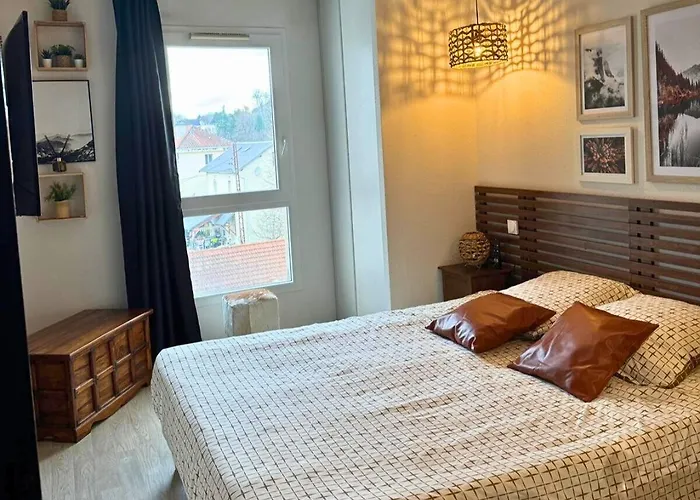 Le Montagnard - Wifi - Clim - Chaleureux Apartament *